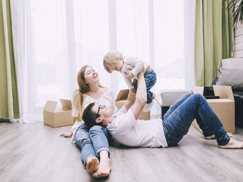A happy family